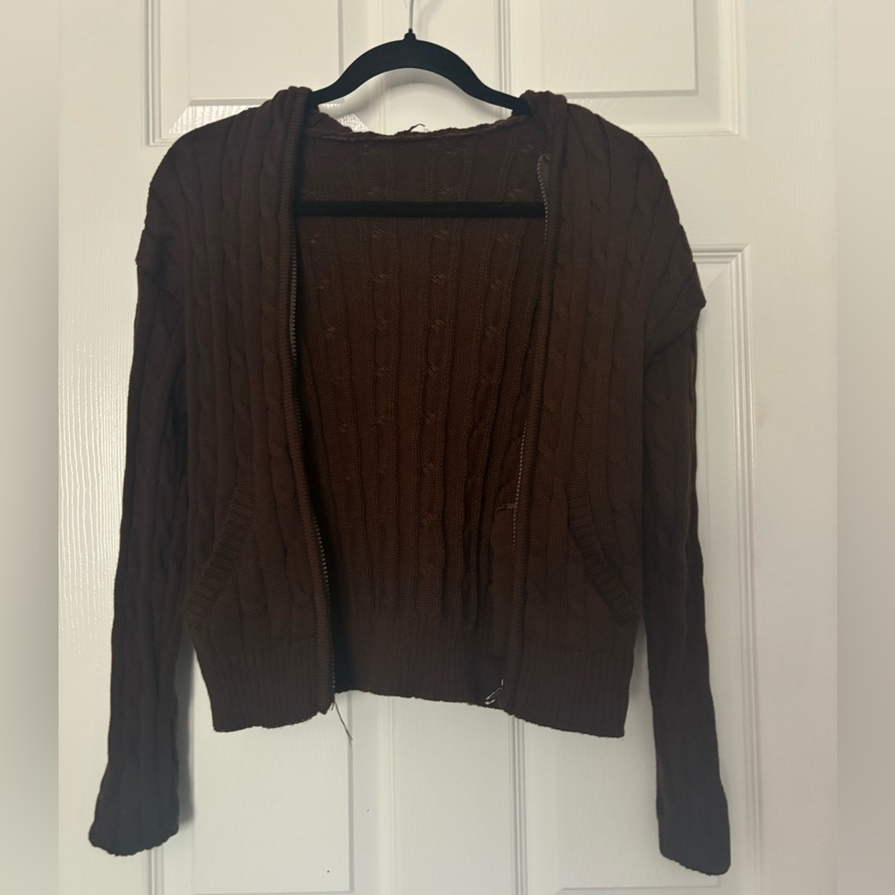 Medium brown sweater